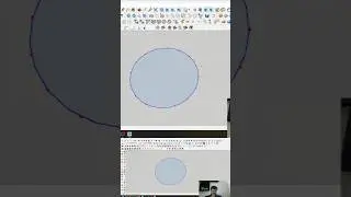How to make super smooth curve in SketchUp !! #sketchup #tutorial