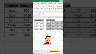 How to copy and paste visible cells only in Excel #shorts