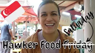 Hawker Center Saturday Lunch, Adam Road Food Center, Singapore [4K]