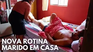 Marido chegou! Preciso criar uma nova rotina para dar conta de tudo.#limpeza 