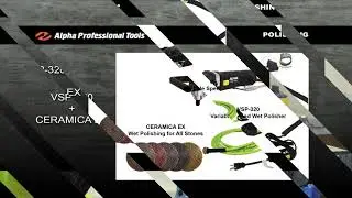Best Wet Electric Polisher on the Market - VSP-320 Variable Speed Wet Polisher