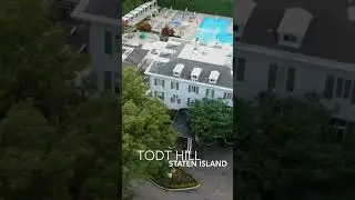 There's nothing quite like Todt Hill 💜 #shorts #realestate #statenisland #luxury #nyc #dronevideo