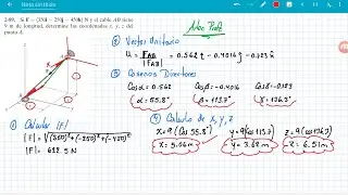 PROBLEMA 2.89 ESTATICA HIBBELER ED 14 