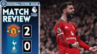 Man United 2 - 0 Spurs Match Review - Carrick at the Wheel