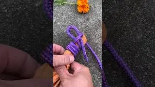This Adjustable Tent Knot Is Genius 💯 #knot #knottying #shortvideo