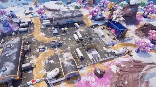 Местоположение раскрашенных пальм в Fortnite