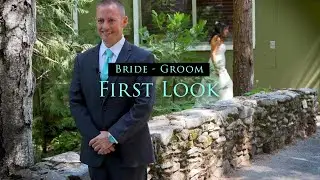 Bride-Groom First Look - Wedding Reveal