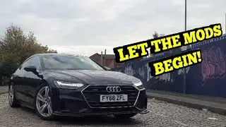 Мой Audi A7 C8 &mdash; первая модификация!