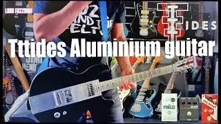 TTTIDES Aluminium neck thru guitar.