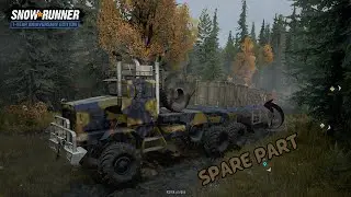 Spare part delivered through the Black river tunnel-Snowrunner