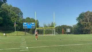 Phoebe Walker's Shooting Repetitions. 6 Left foot and 3 Right Foot.