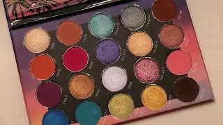 BH Cosmetics Weekend Festival Palette Review and Swatches