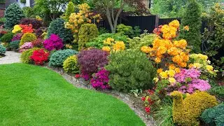 BEAUTIFUL! FENCE BORDER GARDEN DESIGN IDEAS | DECORATIVE FENCING EDGE FOR HOME OUTDOOR GARDEN DECOR