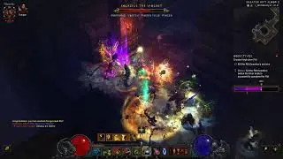 Diablo 3 hardcore. Spider Witch doctor. Fun build, i recomment!.