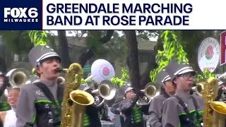Greendale High School Marching Band performs in the 2026 Rose Parade | FOX6 News Milwaukee