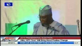 2015 Presidential Poll: Fmr VP, Atiku Abubakar Declares Intention To Run