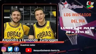 Alejandro Zurbriggen -  Fernando Zurbriggen //  BASQUETBOLEANDO 2020 -   PROGRAMA N&ordm;49 (289)