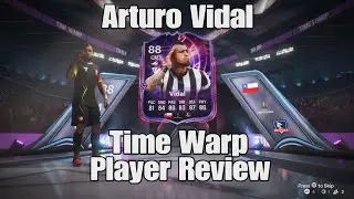 😮🔥 88 Arturo Vidal Time Warp SBC | Player Review On FC26!! 😮🔥