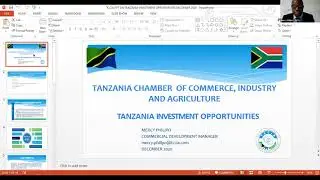 Tanzania Investment Opportunities by the Tanzania Chamber of Commerce, Industry and Agriculture