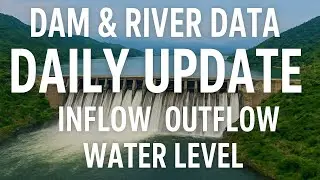 Tarbela Dam Daily Update | Inflow, Outflow & Water Level | DamRiver