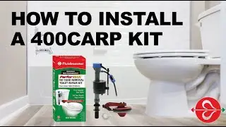 How to Fix a Running Toilet: Fluidmaster 400CARP No Tank Removal Toilet Fill Valve & Flapper Kit