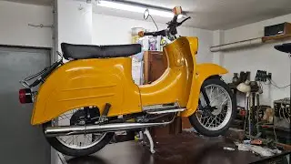 Projekt Simson Schwalbe KR51/2 Saharabraun restaurieren