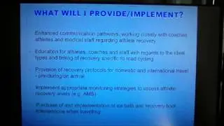 Training and Competition Readiness assignment 1 2015  Scott Smith