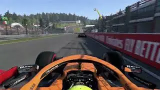Side by side through Eau Rouge and Radillon | Spa Francorchamps | Belgium | F1 2021
