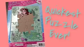 THIS DOLLAR STORE PUZZLE ROCKS!: Putting Together a Puzzle With and Without a Guide