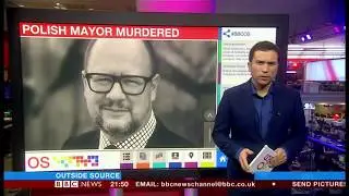 Gdansk Mayor Pawel Adamowicz murdered (Poland) - BBC News - 14th January 2019