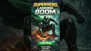 SUPERHERO LANDING BOOM &ndash; Crystal Floor Hard Impact Sound Effect | Epic Hero Landing SFX