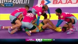 Amit Hooda's Staggering High 5 v/s Patna Pirates