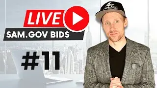 SAM.gov LIVE Bid Training #11 | Federal Government Contracts Solicitations on SAM
