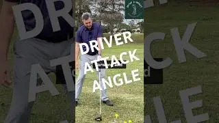 Angle of attack with the Driver for maximum control and distance.