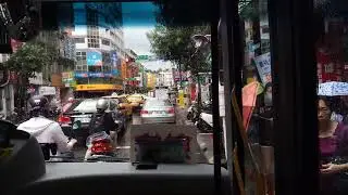 欣欣客運 綠2左線 回程路程景(永平路-木新路口)