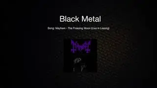 Heavy Metal Subgenres