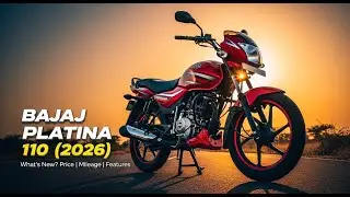 Bajaj Platina 110 (2026) – What’s New? Price, Mileage & Features Breakdown!