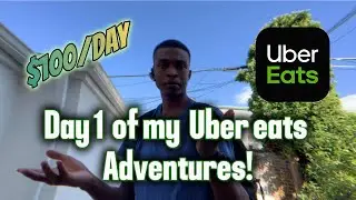 day 1 of Uber eats Adventures(not my first time doing uber lol)#ubereats #vlooging #nyc