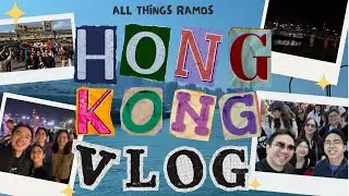 🌆🎢 Hong kong diaries | Disney, Neon nights & Random moments 🇭🇰✨