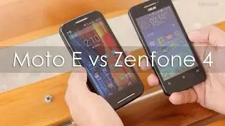 Moto E vs Asus Zenfone 4 which is better Budget Android Phone