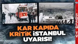AKOM'dan İstanbul için Kritik 'Saat 06.00' Uyarısı! Kuvvetli Kar Yağışı Geliyor!