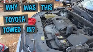 Parked For A Year, But Why? Toyota RAV4 Battery Replacement