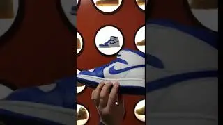 AIR JORDAN 1 1 AJ1 Mid Hyper Royal 1 554724-114 A00C404724