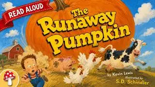 The Runaway Pumpkin (Read Aloud stories for kids) rhyming | Fall Halloween books