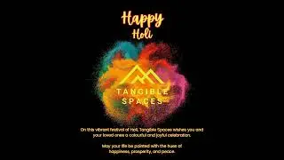 #Holi #Greetings from Tangible Spaces: Embracing Color & Joy  #realestate #puneproperties #property