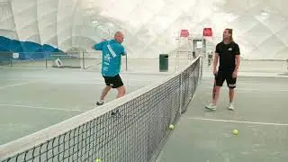 Magisk uppvärmning inför tennis/padel