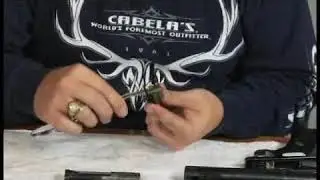 Brushing the Main Spring Housing of a Ruger Mark 2 Gun