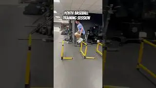 Youth Baseball Training Session! Improve Speed, Power & Strength!