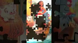 Doing a Disney Puzzle | Moana