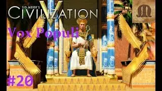 Let's Play Civilization 5 Vox Populi - Egypt p.20 (deity, epic)